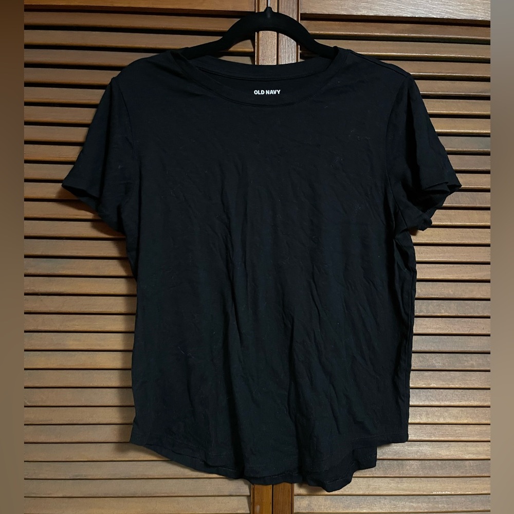 Basic black tee